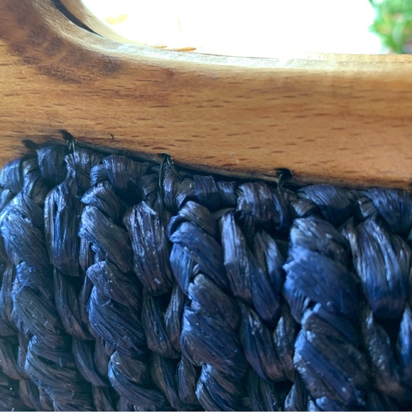 Vintage Japanese woven purse - Picture 5 of 16